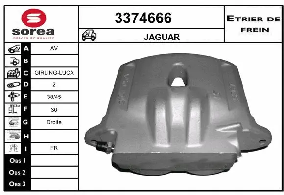 Brake Caliper (3374666)