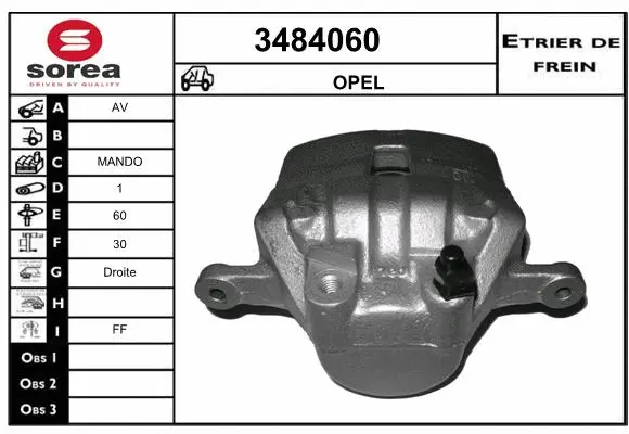 Brake Caliper (3484060)