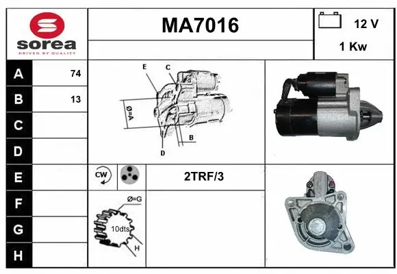 Starter (MA7016)