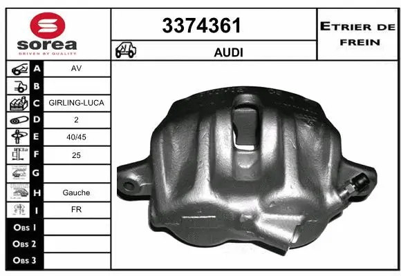 Brake Caliper (3374361)