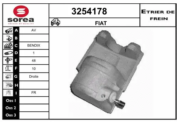 Brake Caliper (3254178)
