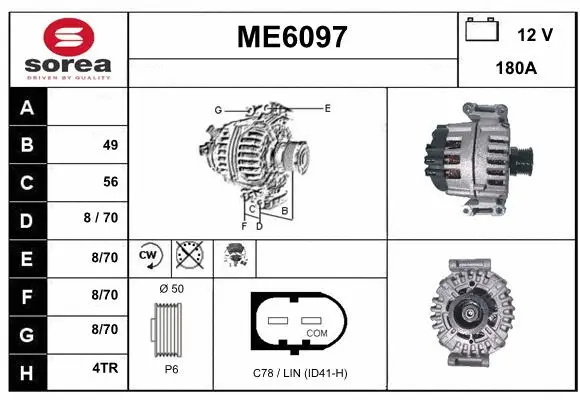 Alternator (ME6097)