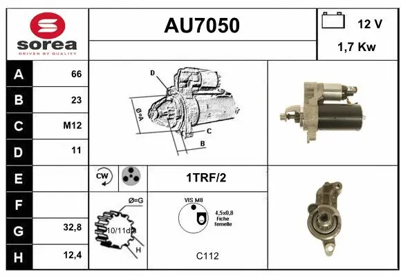 Starter (AU7050)
