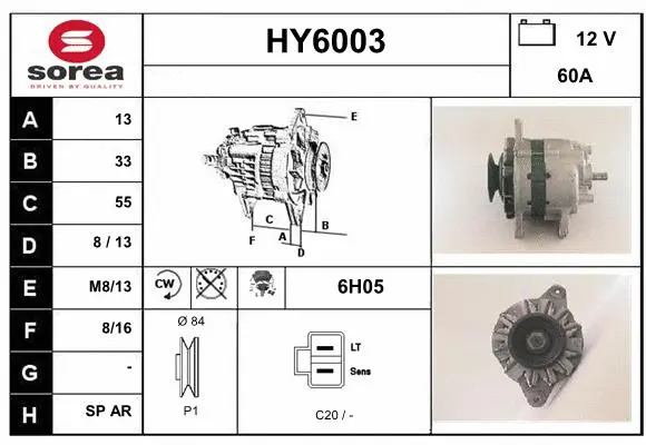 Alternator (HY6003)