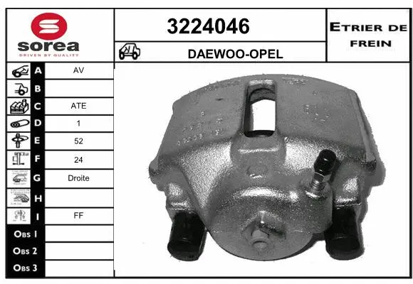 Brake Caliper (3224046)