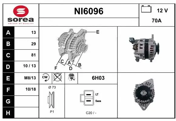 Alternator (NI6096)