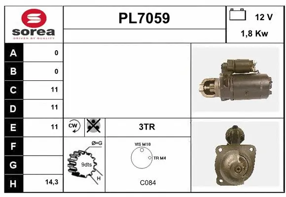 Starter (PL7059)