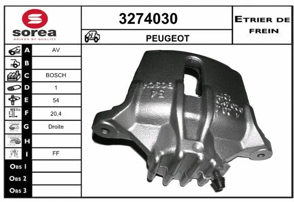 Brake Caliper (3274030)