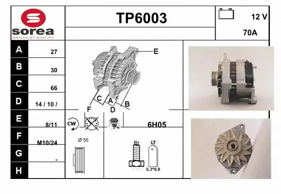 Alternator (TP6003)