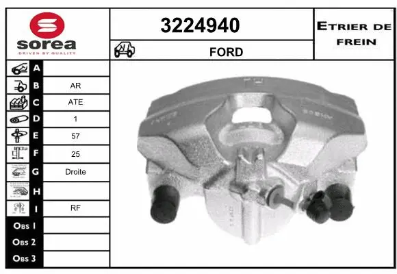 Brake Caliper (3224940)