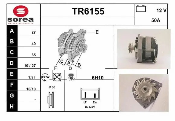 Alternator (TR6155)