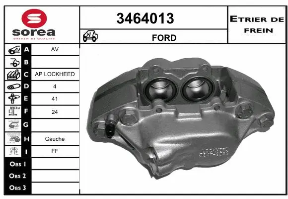 Brake Caliper (3464013)