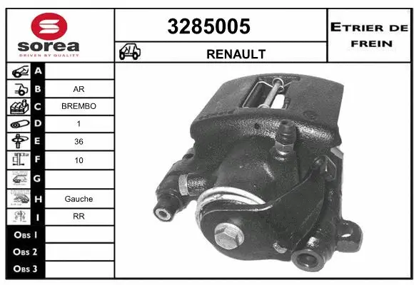 Brake Caliper (3285005)