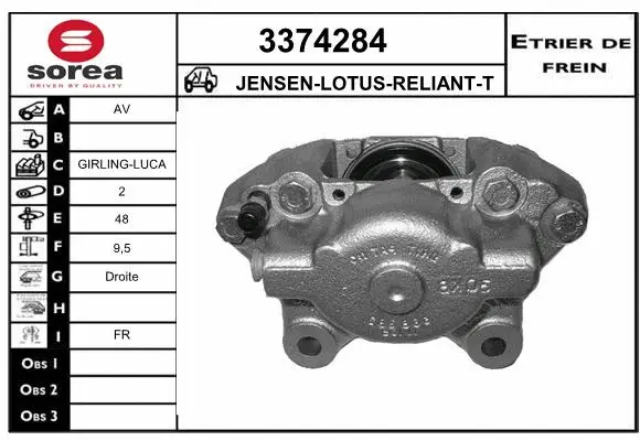 Brake Caliper (3374284)
