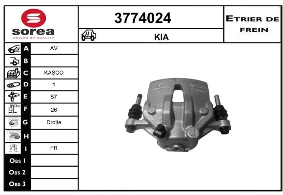 Brake Caliper (3774024)
