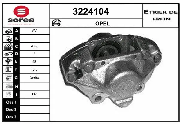 Brake Caliper (3224104)