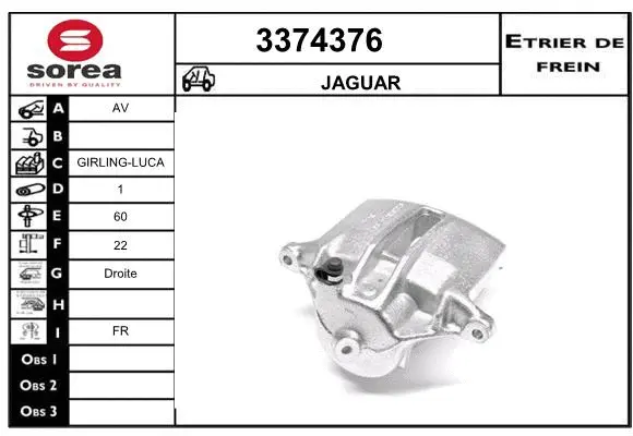 Brake Caliper (3374376)