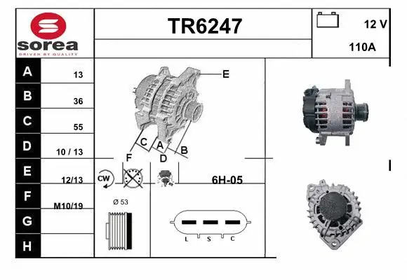 Alternator (TR6247)