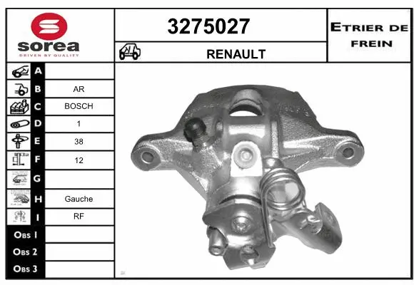 Brake Caliper (3275027)