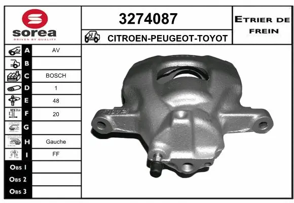 Brake Caliper (3274087)