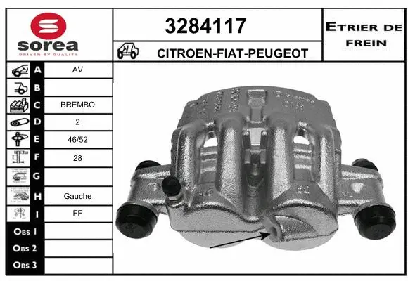 Brake Caliper (3284117)