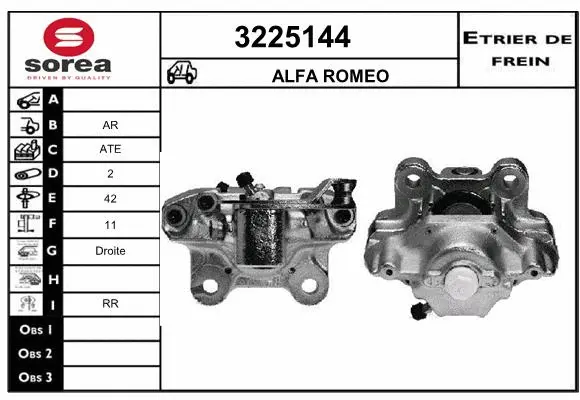 Brake Caliper (3225144)