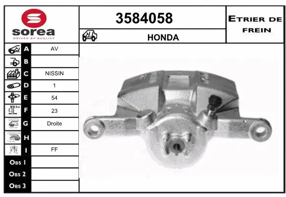 Brake Caliper (3584058)
