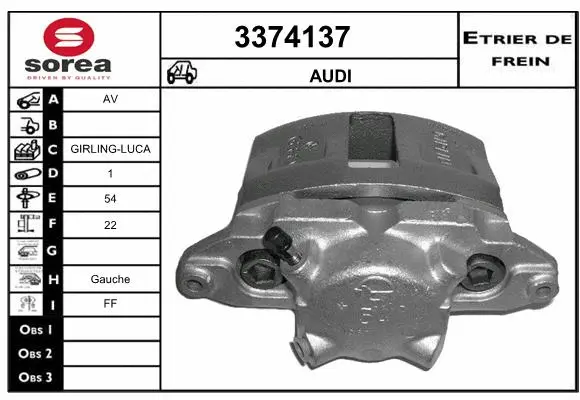 Brake Caliper (3374137)