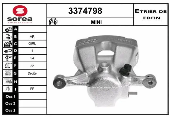 Brake Caliper (3374798)