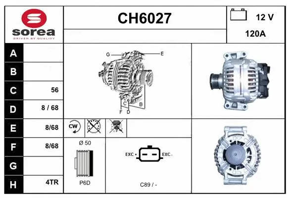 Alternator (CH6027)