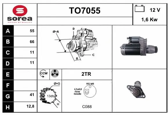Starter (TO7055)