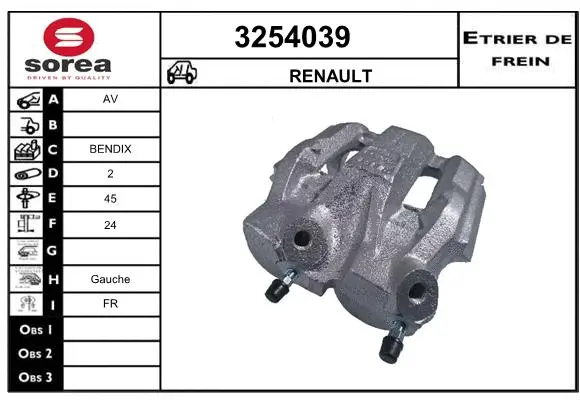 Brake Caliper (3254039)