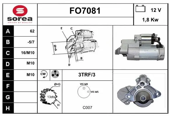 Starter (FO7081)