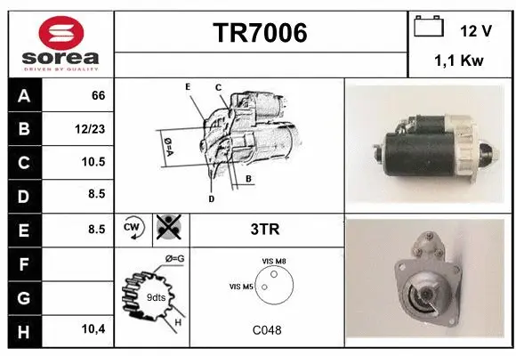 Starter (TR7006)