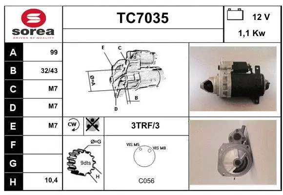 Starter (TC7035)