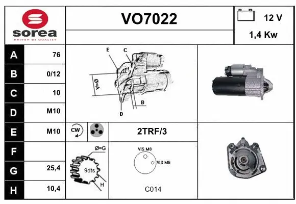 Starter (VO7022)