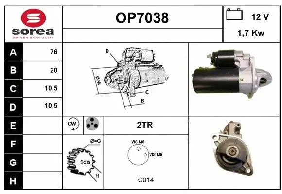 Starter (OP7038)