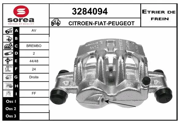 Brake Caliper (3284094)