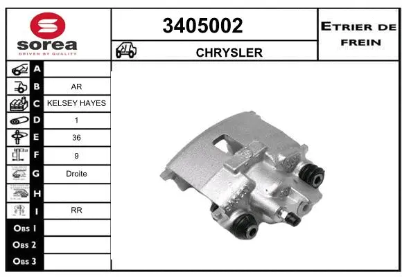 Brake Caliper (3405002)