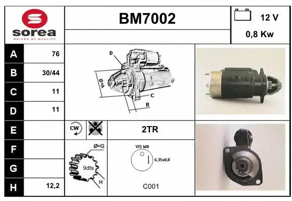 Starter (BM7002)