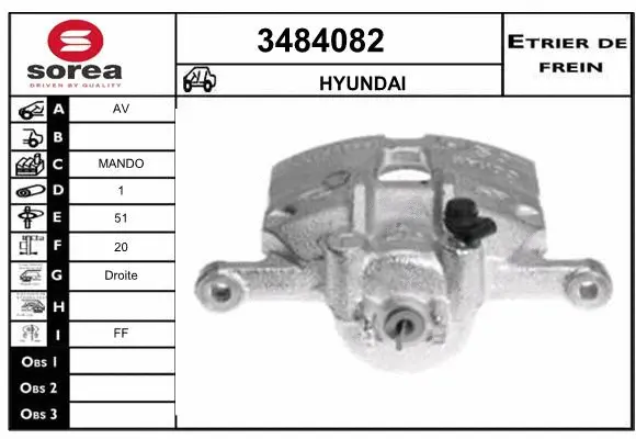 Brake Caliper (3484082)