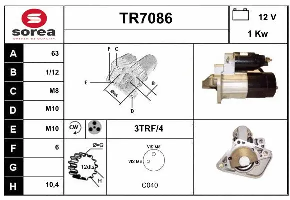 Starter (TR7086)