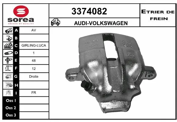 Brake Caliper (3374082)