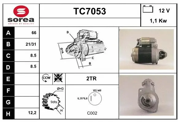 Starter (TC7053)