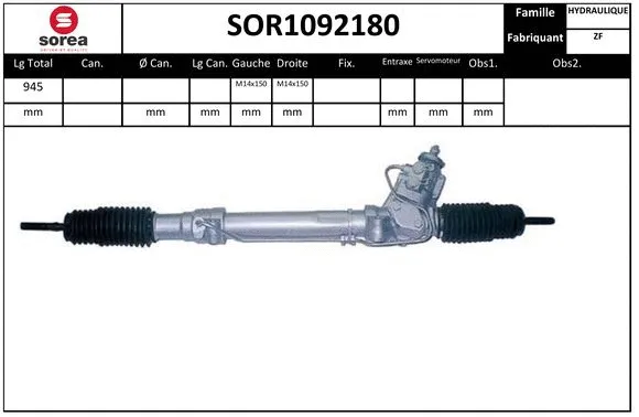 Steering Gear (SOR1092180)
