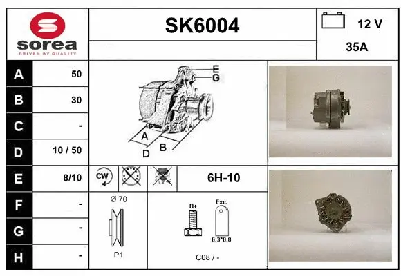 Alternator (SK6004)
