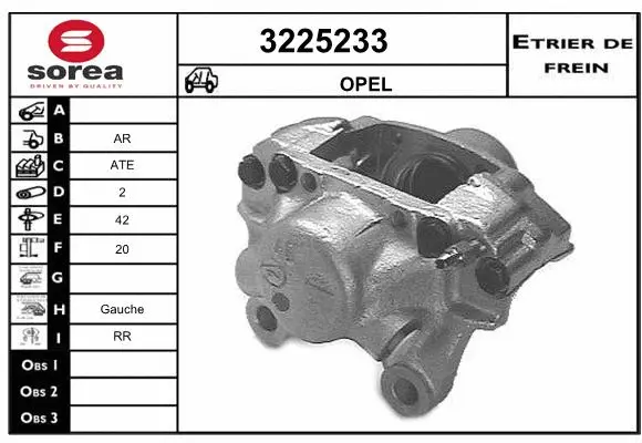 Brake Caliper (3225233)