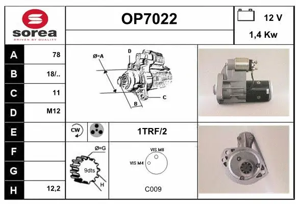 Starter (OP7022)