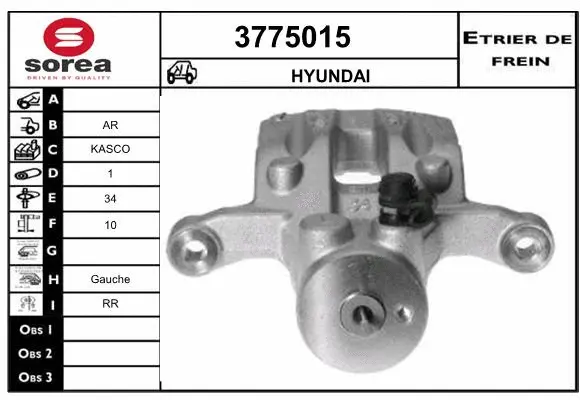 Brake Caliper (3775015)