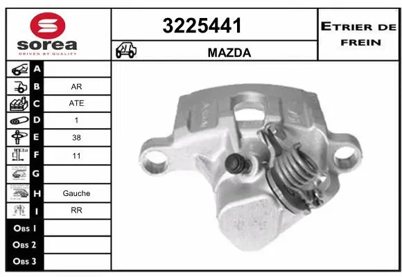 Brake Caliper (3225441)